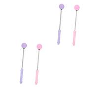 Healifty 4 Piezas De Masaje Martillo De Espalda Masajeadores De Mano Herramientas De Scratchboard Herramientas De Resorte Portátil Cuello Brazo Martillo De Masaje De Martillo