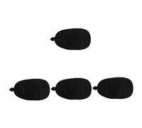 Healifty 4 Piezas De Seda De Un Solo Ojo Máscara De Seda Para Los Ojos Vendas Para Niños Parches Para Los Ojos Para Adultos Parche Elástico En El Ojo Funda De Almohada Para Los Ojos Noche