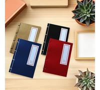 Healifty 4 Piezas Notebooks Estilo Chino con Papel para Caligrafía Bocetos y Escritura Escuela y Oficina Portátiles y Resistentes