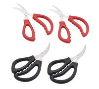 Healifty 4 piezas Tijeras de Cocina Multifuncionales Inoxidable Herramienta para y Barbacoa Cortes Rápidos y Eficaces