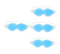 Healifty 4 Uds Máscara De Hielo Y Calor Para Los Ojos Máscara De Gel Para Los Ojos Cubierta Para Los Ojos Del Sueño Bolsa De Hielo De Gel Gafas De Pvc De Doble Propósito