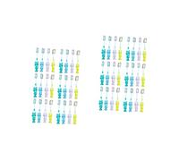 Healifty 48 Piezas De Cerdas De Hotel De Diente De Viaje Oral Portátil Para El Cuidado Oso Cepillos Limpios Para Niños Pequeños Viaje Encantador Para Kit Sfot Limpieza De Bebés Dientes