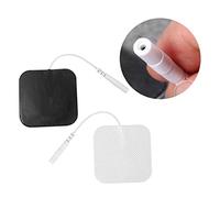 Healifty 4Opcs Eletoni Ge Use Te Unidad De Almohadillas Unidad E Almohadillas Masajeador Electrónico Almohadilla De Electrodo Almohadilla De Electrodo Adhesivo Blanco Fisioterapia E-Book