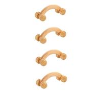 Healifty 4Pcs Rodillo Masajeador De Madera Masajeador De Pies Herramientas De Masaje De Madera Herramientas De Masaje Manual Masajeador De Rodillos Herramienta De Masajeador De Rodillos De
