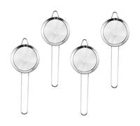 Healifty 4Piezas Colador de Cóctel Inoxidable de de Fina para Cocina y para Separación de Aceite Caliente y Agua Hirviendo