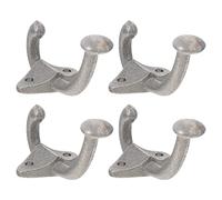 Healifty 4Piezas Gancho Colgante de Hierro Retro Organizador de Pared Multifuncional para Abrigos Sombreros y Herramientas Soporte y Estiloso para Cocina Salón Dormitorio