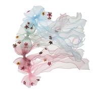 Healifty 4piezas Pinzas Pelo con Lazo para Niñas de Organza con Cinta Larga Accesorio Decorativo Pelo para Niñas Pequeñas Adolescentes y Uso Diario