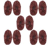 Healifty 5 Pares de Cubrezapatos a Prueba de Cubiertas de Piso de Seguridad para El Hogar para Sala de Deslizamiento Suministros para Acampar Zapatos de Laboratorio para Adultos