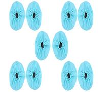 Healifty 5 Pares de Fundas Antideslizantes para Bolsas de Hospital para Acampar Azul de Seguridad para El Suelo para El Hogar Antideslizantes para Ciclismo a Prueba de Botas Zapatos