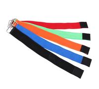Healifty 5 Piezas Bandas Elásticas de Colores para Competencia de Piernas Resistentes y Reutilizables para Cumpleaños Actividades al Aire Trabajo en Equipo y Relevos Familiares
