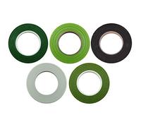Healifty 5 unids Florista Stem Tape Stem Cinta Envoltura para Bouquet Flores DIY Arte Artesanal