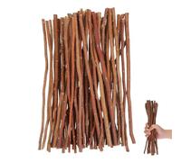 Healifty 50 Palitos de Madera Natural para Manualidades, Ramitas Fáciles de Manejar y Resistentes, para de Bodas y Proyectos de Bricolaje