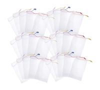 Healifty 50 Piezas Espumosa Limpiadora Bolsa Para Jabón De Baño Unidades Bolsa Para Pastilla De Jabón Para Facial y Champú
