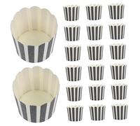 Healifty 50 piezas Papeles para Hornear Muffins y Cupcakes Fáciles de Usar Resistentes al Calor para Postres y Decoraciones de Fiestas