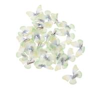 Healifty 50 Piezas Unidades de Clips para Cabello con de Gasa Doble Capa Accesorios Ligeros y Creativos para Mujeres y Niñas Color Verde Diseño para Peinados Diarios y Ocasiones Especiales