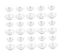 Healifty 500 piezas Moldes Desechables para Tartaletas Bandejas de Aluminio Alimentario para Hornear con Diseño Antiadherente y Perfectos para Repostería y Tartas Caseras