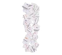 Healifty 57 Tarjetas de Acordes de Guitarra para Principiantes Hoja de Acordes Portátil Guía Didáctica para Aprendizaje Musical Accesorio Esencial para Clases y Práctica en Casa