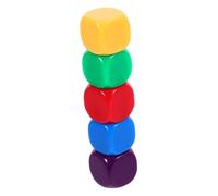 Healifty 5piezas Piedras De Atrapar Tradicional Coreano Set De Acrílico para Niño Niña y Adultos Desarrollo De Habilidades Motoras y Coordinación Diversión Al Aire
