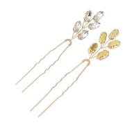 Healifty 6 Pcs Tocados de Novia Diadema de Mujer Pasadores de Pelo Gemas de Imitación Versátiles para Fiesta y Obsequio