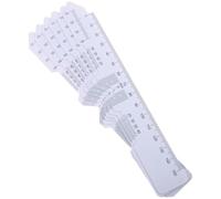 Healifty 6 piezas Regla Óptica de Plástico Pd para Distancia Pupilar de Medidor Profesional de Pupilas para Optometría y Medición Ocular Precisa