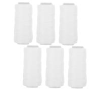 Healifty 6 rollos Hilos de Algodón para Depilación Facial y Corporal de Cuerda Suave para Removedor de Vello Hilo de Repuesto para Depiladora Preciso Baja Irritación