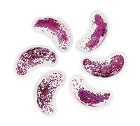 Healifty 6 Uds Ojos Eliminar Círculos Colágeno Enrojecimiento Productos En Forma De Cm Parches Bajo Gel Belleza Compresa De Hielo Púrpura Hinchazón Caliente Bolsas Seguras Para Los Ojos