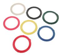 Healifty 7 rollos Cinta Adhesiva para Diapasón de Violín y Cello Pegatinas Coloridas para Posiciones de Notas Guía Visual Removible para Principiantes y Práctica Precisa