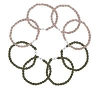 Healifty 8 Piezas Bandas Elásticas para Botas con Gancho de Verde y Correas Portátiles para Pantalones y Protección contra Suciedad para Camping y Senderismo