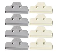Healifty 8 Piezas Clips de Sellado Multifuncionales de Gran para Almacenamiento de Alimentos Prácticos para Bolsas de Snacks y Especias Diseño Compacto y de Usar para Hogar y Manualidades