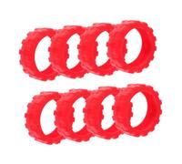 Healifty 8 Piezas Funda para Ruedas De Maleta De Viaje Protector De Rueda Antideslizante y Silencioso para Maletas Grandes y Pequeñas Cubiertas De Silicona