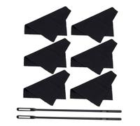 Healifty 8 piezas Kit Limpieza Flauta Varillas y Paños Pulido Cuidado Duradero Instrumento Musical Portátil Mantenimiento Sonido Puro Protege Interior contra Suciedad