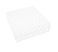 Healifty 8 Piezas Placa de Filtro de Acuario Divisor de Tanque de Plástico, Rejilla de Aislamiento de Color Claro, Plástico, para Acuario y Pecera, Protege Alevines y Separa Impurezas
