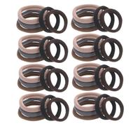 Healifty 80 Gomas Elásticas Cabello para Mujer, Bandas Gruesas sin Costuras, Suaves Daño, Ideales para Peinados y Uso en Casa, Paquete de 80 Piezas
