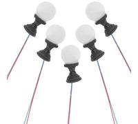 Healifty 87-1:100, Color Negro, Luces Decorativas para Escenas de Mini Parques y Maquetas