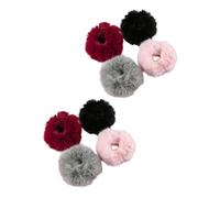 Healifty 8piezas Cuerdas Decorativas Cabello Cintas Pelo de Moda Gomas Pelo Coque Accesorios Cabello para Niñas para Exteriores Actividades al Aire