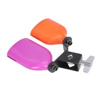 Healifty Accesorio para Batería Cencerro Alto Metal Resistente, Kit de Percusión Soportes Compatibles, Sonido Nítido para Instrumentos de Percusión Profesionales, Uso en Batería y Bongos