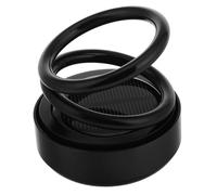 Healifty Adorno Aromático Solar para Coche con Diseño de Doble Anillo Rotación Elegante y Instalación Decoración y Aromaterapia para Vehículos