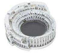 Healifty Adornos del Antiguo Coliseo Romano Cenicero Creativo de Cenicero Retro para Decoración de Centro de Mesa para Hogar y Oficina