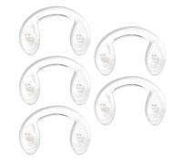 Healifty Almohadillas para la nariz de la lente Almohadillas de silicona Bazoo Sostiene la almohadilla para la nariz para niños, niños 5 piezas