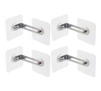 Healifty Anclajes Adhesivos Instalación Sencilla 4piezas para Muebles Antivuelco y Distancia Ajustable 0-5.2cm para Protección de Bebés y