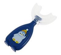 Healifty Años Manual Bebé U Cuidado Fiesta Para Todo Patrón En Forma De U Antiguo Cepillos De Dientes Eléctricos Herramientas Niños Tipo Cómodo Tamaño De Diente Silicona De Mano L °