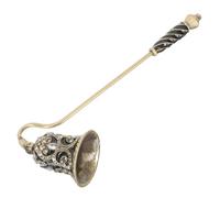 Healifty Apagavelas De Mecha De Metal 19x6x4 Cm, 95 G, Extintor De Velas Doméstico, Material Metálico Resistente, Apagamechas Seguro para Velas Aromáticas, Uso El Hogar, Práctico y Portátil