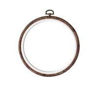 Healifty - Aro de bordado de punto de cruz, diseño vintage, 17 cm