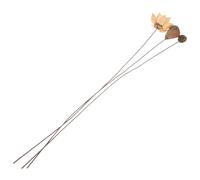Healifty Arreglo de Flores Secas Flor de Loto y Cápsula de Loto Seca para Decoración de Comedor y Mesa, Aspecto Natural y Hermoso, 1 Set