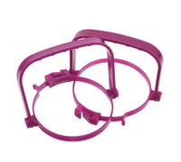 Healifty Asas de Plástico Moradas para Frascos de Vidrio de 1-2 litros 2 Piezas - Accesorio de Repuesto para Levantar Garrafones y Tarros de Pepinillos Herramienta Antideslizante para