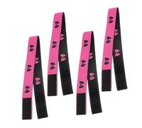 Healifty Bandas Elásticas Ajustables para Pelucas Mujer 4 Piezas, Banda de Fijación Antideslizante, Cinta Elástica Flexible para Borde de Peluca, Accesorio Cómodo para Uso Diario