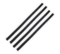 Healifty Bandas Elásticas Ajustables Para Pelucas Negras, 4 Piezas, 3 Cm x 65 Cm, De Poliéster, Prácticas y Delgadas, Para Expertos, Salones De Belleza, Uso Doméstico y Viajes