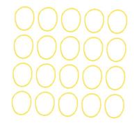 Healifty Bandas Elásticas de Goma Resistentes al Calor Duraderas y Flexibles para Permanentes de Peluquería Ideales para Uso en Salón Casa