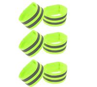 Healifty Bandas Reflectantes Elásticas para Ciclistas y Peatones Ajuste Regulable y Material de Cinta Reflectora para Mejorar la Visibilidad Nocturna y Seguridad al Caminar de Noche