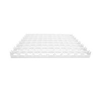 Healifty Bandeja Compartimentos Grandes para Incubadora de Huevos 88 Celdas de Plástico Resistente Organizador para Incubación y Conservación para Almacenamiento Seguro Hogar